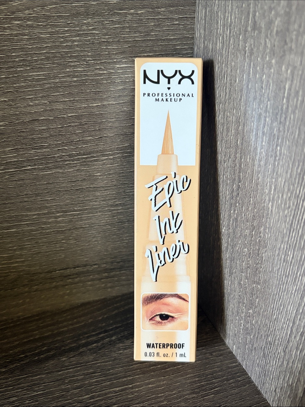 ❤️$5 NWT NYX Epic Ink Liner Glitz Waterproof Eyeliner in Marshmallow 1ml